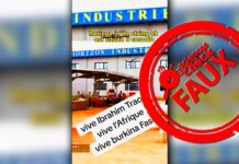 Faux, cette usine ne fabrique pas des ordinateurs portables au Burkina Faso