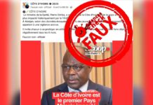 Faux, le ministre ivoirien n’a jamais annoncé un taux de séropositivité de 69,6 % à Abidjan