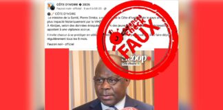 Faux, le ministre ivoirien n’a jamais annoncé un taux de séropositivité de 69,6 % à Abidjan