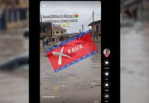 Non, cette vidéo ne montre pas une inondation au Ghana