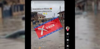Non, cette vidéo ne montre pas une inondation au Ghana